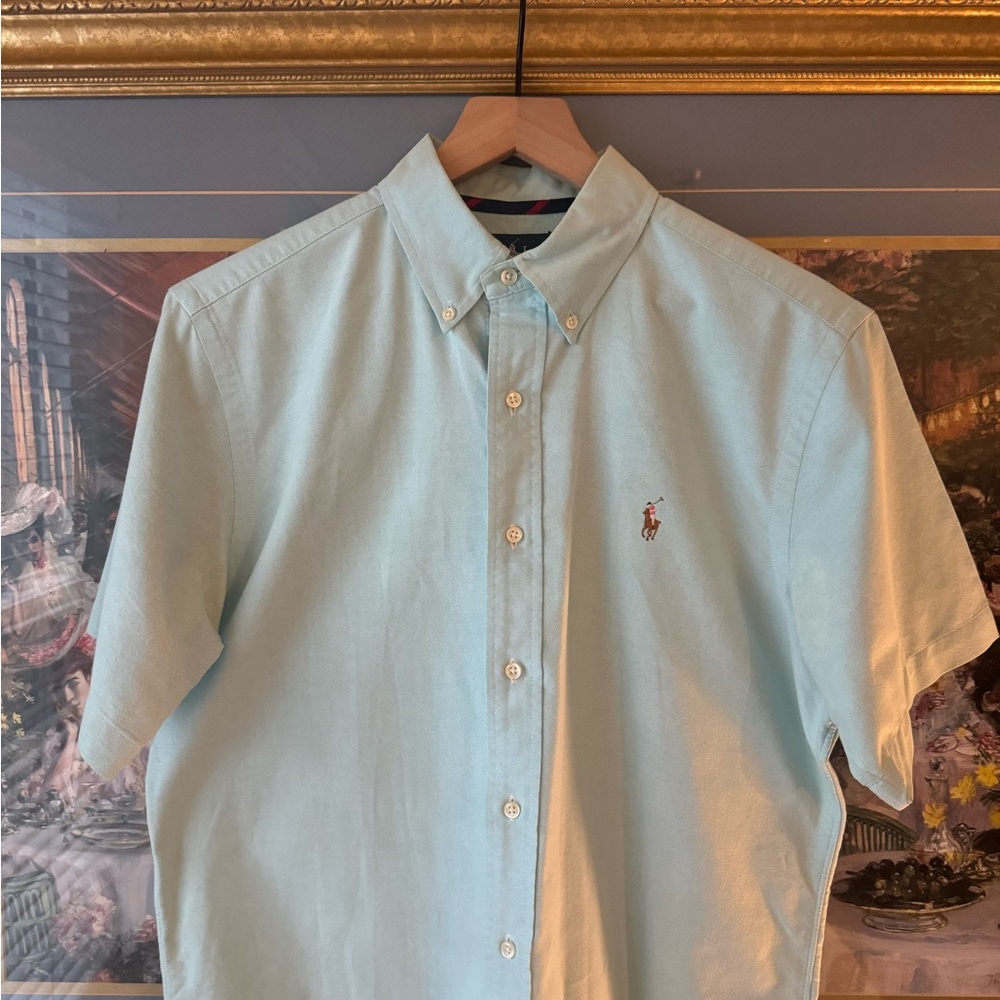 Ralph Lauren Light Blue Casual Button Down Shirt